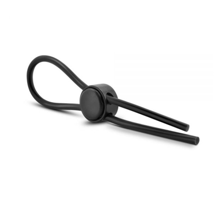 Регулируемое эрекционное кольцо Blush Stay Hard Silicone Loop Черное