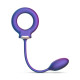 Ерекційне віброкільце з віброяйцем Hueman - Eclipse Anal Vibrator