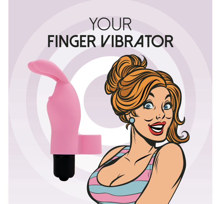 Вибратор на палец FeelzToys Magic Finger Vibrator Розовый