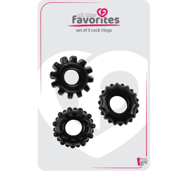 Набір ерекційних кілець Dreamtoys All Time Favorites Cockrings 21759