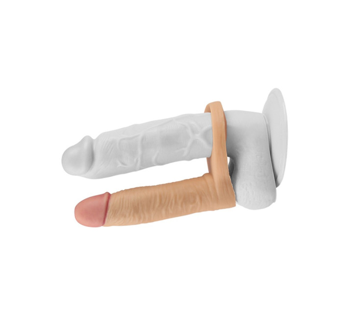 Насадка для подвійного проникнення LoveToy The Ultra Soft Double #1