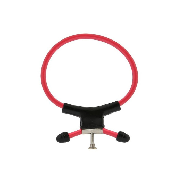 Кільце ерекційне NMC Adjustable Magic Ring Rubber Червоне/Чорне