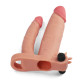 Насадка на член LoveToy Pleasure X Tender Vibrating Double Penis Sleeve Add 1