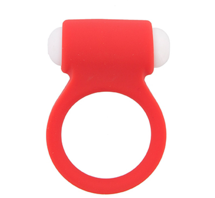 Ерекційне кільце Dreamtoys LIT-UP SILICONE STIMU RING 3 Червоне