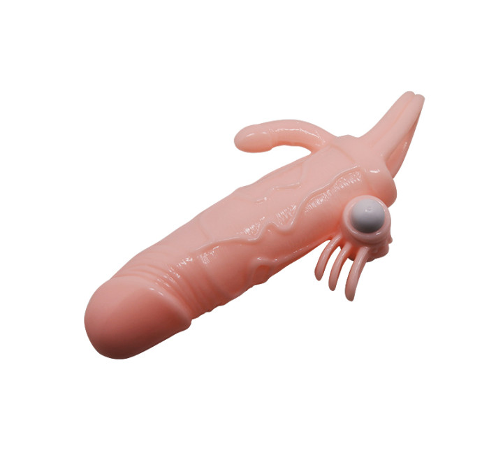 Насадка на член LyBaile Brave Men Vibrating Sleeve Тілесна