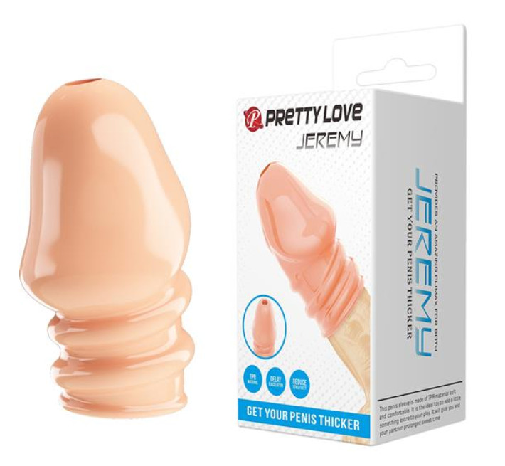 Насадка на член Pretty Love Jeremy Penis Thicker Flesh