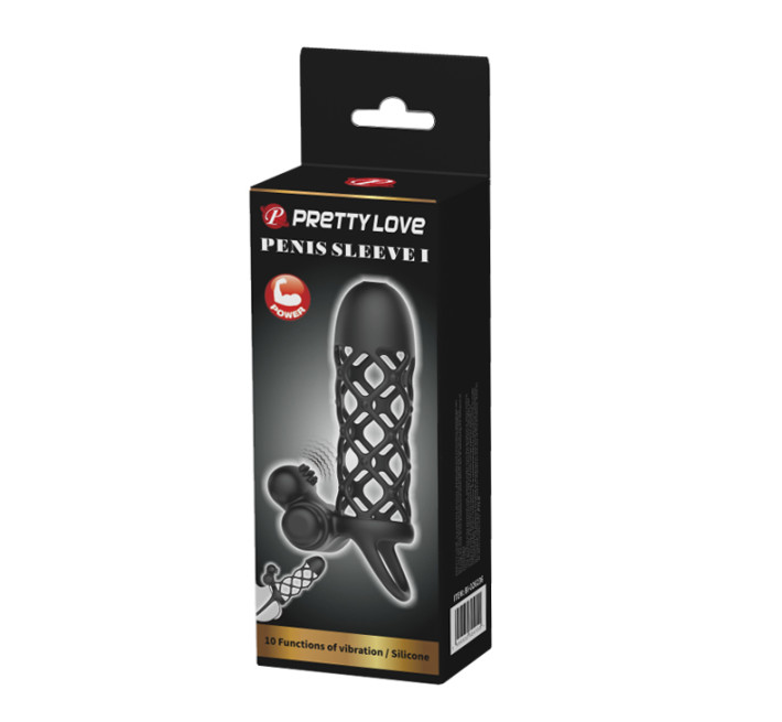 Насадка на член - Pretty Love Penis Sleeve I Black