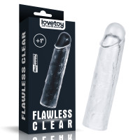 Насадка LoveToy Flawless Clear Penis Sleeve Add 1 Clear 651 Насадка LoveToy Flawless Clear Penis Sleeve Add 1 Clear 651