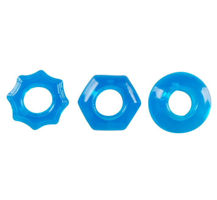 Эрекционные кольца You2Toys Stretchy Cock Ring Set, 3 шт.