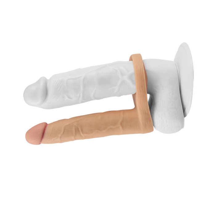 Насадка для подвійного проникнення LoveToy The Ultra Soft Double #2