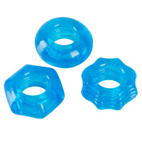 Эрекционные кольца You2Toys Stretchy Cock Ring Set, 3 шт.