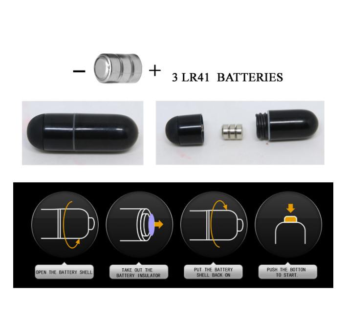 Насадка на член Pretty Love 6 Inch Vibrating Penis Sleeve Чорна