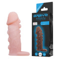 Насадка на член LyBaile Brave men Penis Sleeve Тілесна BI0512