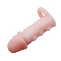 Насадка на член LyBaile Brave men Penis Sleeve Тілесна BI0512