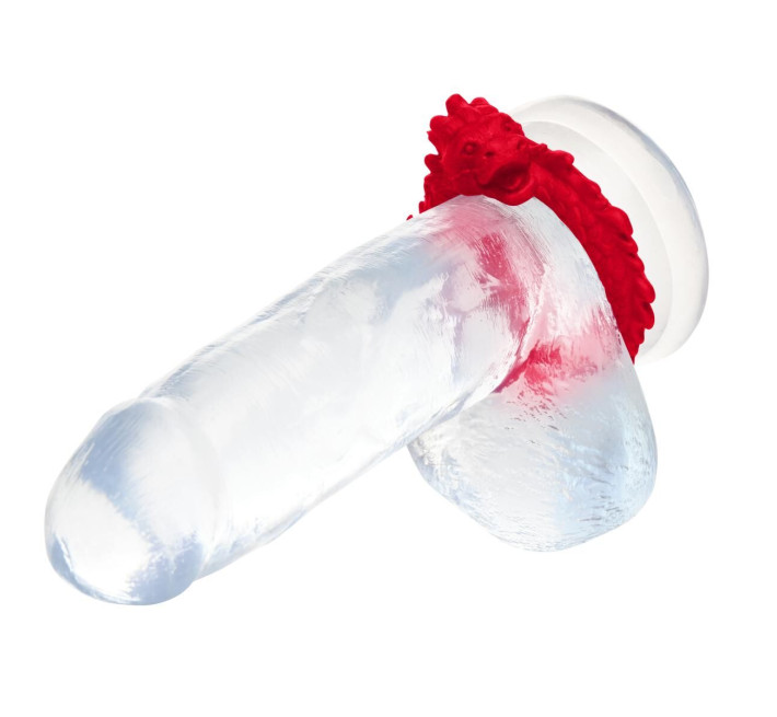 Ерекційне кільце Creature Cocks Rise of the Dragon Silicone Penis Ring - Red