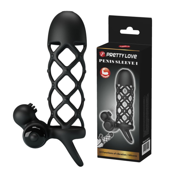 Насадка на член - Pretty Love Penis Sleeve I Black