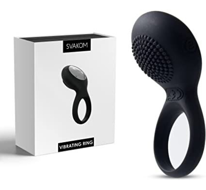Эрекционное кольцо с зарядкой Svakom Tyler Черное