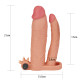 Насадка на член LoveToy Pleasure X Tender Vibrating Double Penis Sleeve Add 3
