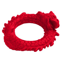 Эрекционное кольцо Creature Cocks Rise of the Dragon Silicone Penis Ring - Red