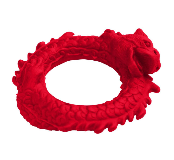 Ерекційне кільце Creature Cocks Rise of the Dragon Silicone Penis Ring - Red