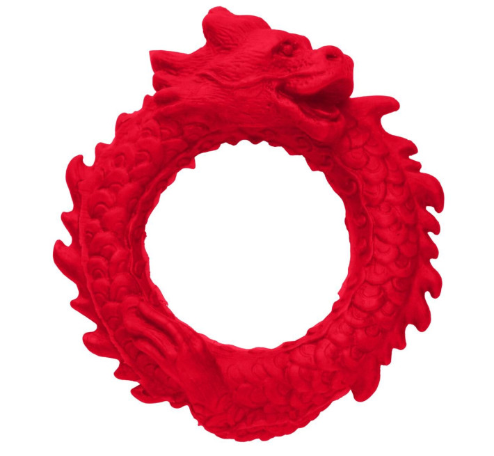 Ерекційне кільце Creature Cocks Rise of the Dragon Silicone Penis Ring - Red