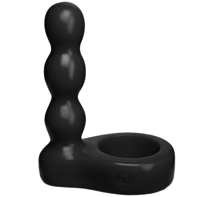 Насадка для двойного проникновения Doc Johnson The Double Dip 2 Black, для пениса или игрушки