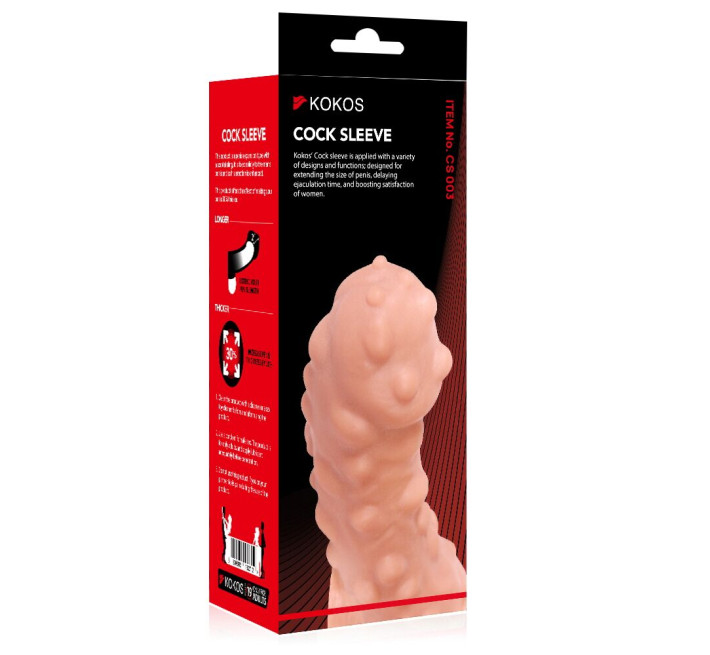 Насадка на член Kokos Cock Sleeve CS 003 L