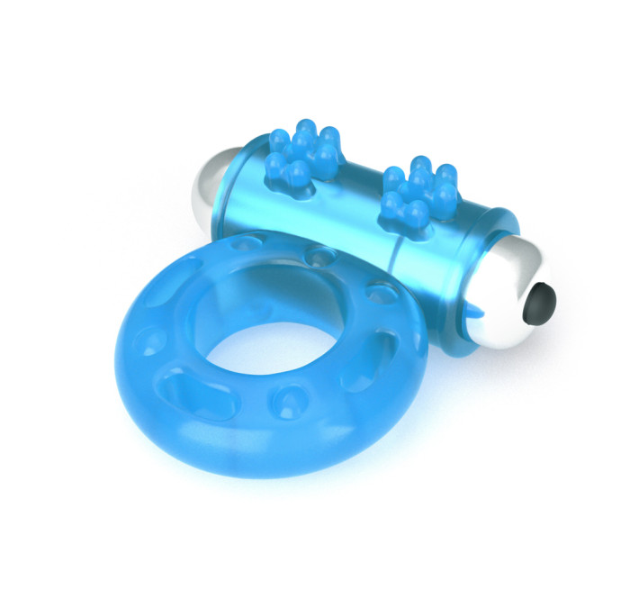 Эрекционное кольцо LoveToy Lumino Play Vibrating Penis Ring 826