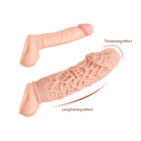 Насадка на член Kokos Extreme Sleeve ES.12 размер M, утолщающая, стимулирующий рельеф