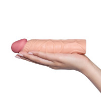 Удлиняющая насадка на пенис LoveToy Pleasure Extender 1 extension Sleeve Flesh Телесная