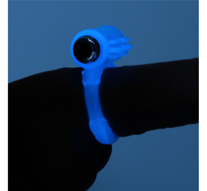 Эрекционное кольцо LoveToy Lumino Play Vibrating Penis Ring 826