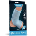 Насадка на член LoveToy Vibrating Silk Knights Ring With Scrotum Sleeve Blue