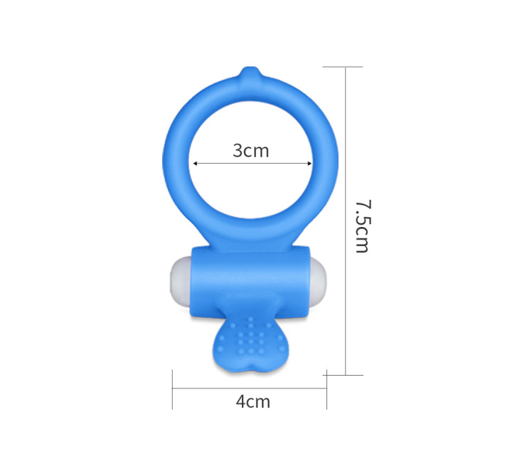 Ерекційне кільце LoveToy Power Clit Cockring LVTOY173