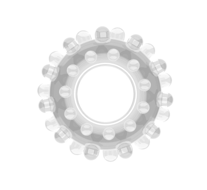 Ерекційне кільце LoveToy Power Plus Cockring 2 Прозоре