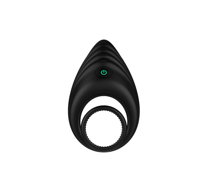 Ерекційне віброкільце Nexus Enhance Vibrating Cock and Ball Ring, подвійне