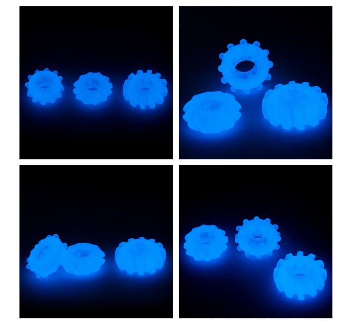 Набір ерекційних кілець LoveToy Lumino Play Penis Ring 824