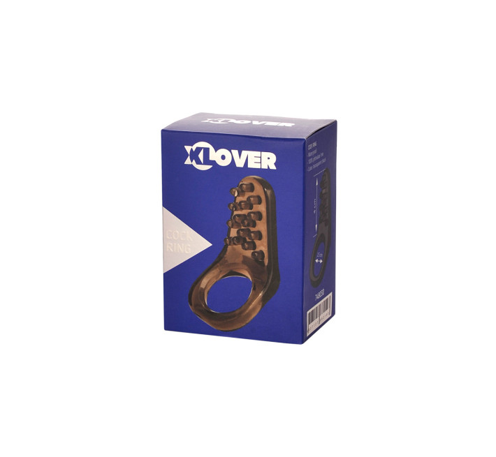 Эрекционное кольцо Toyfa XLover Cock ring Черное