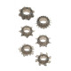 Набір кілець Dreamtoys Menzstuff 6Pc Strecheable Ring Set