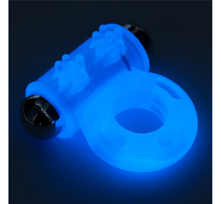 Эрекционное кольцо LoveToy Lumino Play Vibrating Penis Ring 826