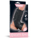 Насадка на член LoveToy Vibrating Drip Knights Ring With Scrotum Sleeve Black