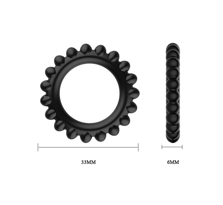 Ерекційні кільця LyBaile TITAN cock ring set Рожеве