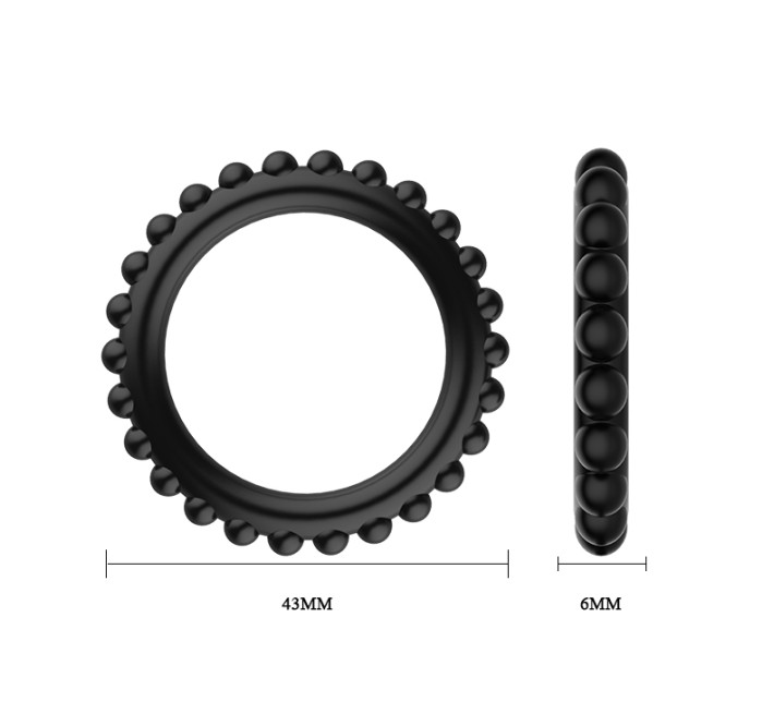 Ерекційні кільця LyBaile TITAN cock ring set Рожеве