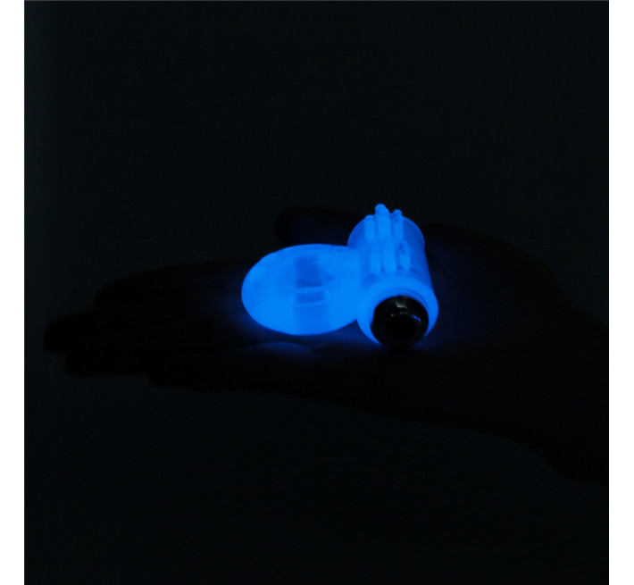 Эрекционное кольцо LoveToy Lumino Play Vibrating Penis Ring 826