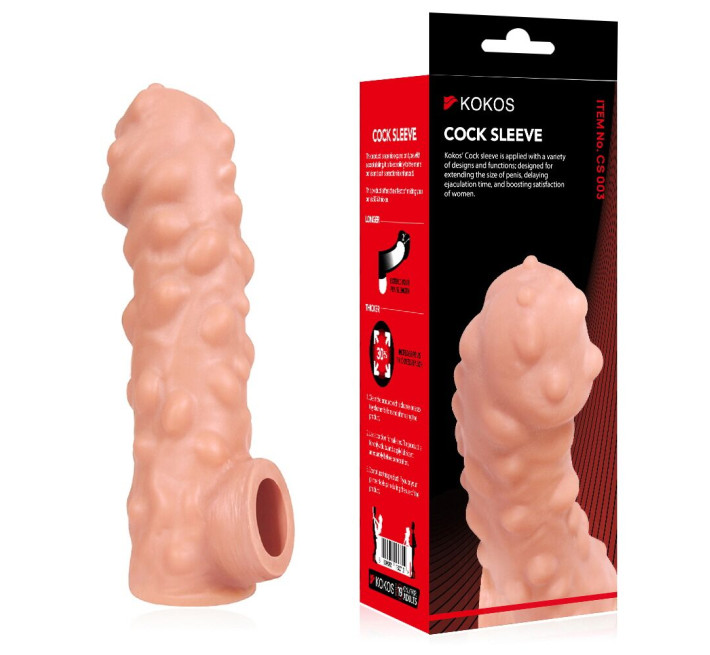Насадка на член Kokos Cock Sleeve CS 003 M
