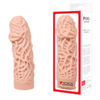 Насадка на член Kokos Extreme Sleeve ES.12 размер M, утолщающая, стимулирующий рельеф