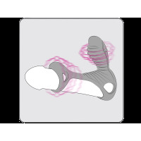 Эрекционное кольцо Adrien Lastic Gladiator с пультом LRS размер F Эрекционное кольцо Adrien Lastic Gladiator с пультом LRS размер F