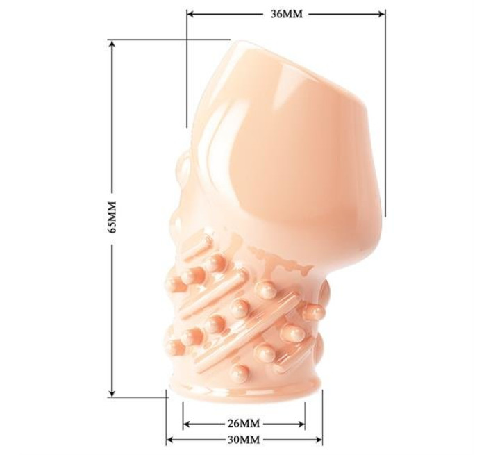 Насадка на член Pretty Love Matias Penis Thicker Flesh