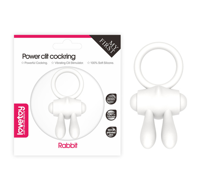 Ерекційне кільце LoveToy Power Clit Cockring LVTOY174