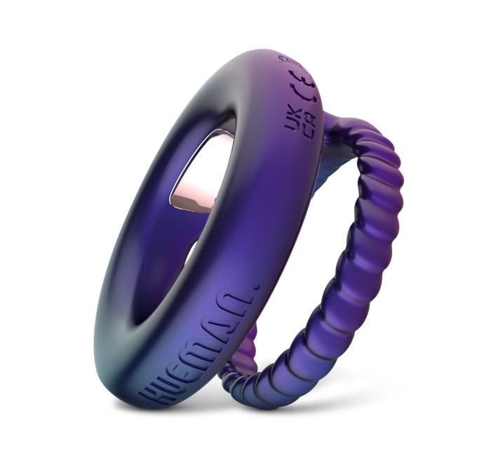 Ерекційне віброкільце Hueman - Jupiter Vibrating Cock and Ball Ring