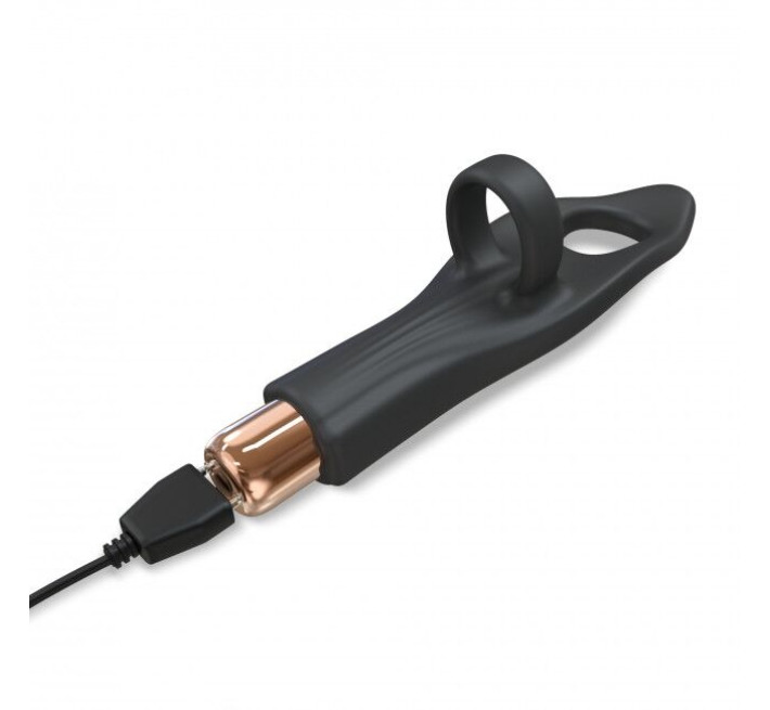 Вібратор на палець Love To Love Tickle me Чорний